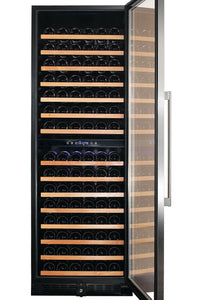 Smith & Hanks 166 Bottle Dual Zone Wine Cooler, Stainless Steel Door Trim RW428DR RE100004