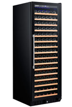 Load image into Gallery viewer, Smith &amp; Hanks 166 Bottle Single Zone Wine Cooler, Smoked Black Glass Door RW428SRG RE100014