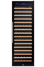 Load image into Gallery viewer, Smith &amp; Hanks 166 Bottle Single Zone Wine Cooler, Smoked Black Glass Door RW428SRG RE100014