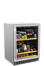 Load image into Gallery viewer, Smith &amp; Hanks 178 Can Beverage Cooler, Stainless Steel Door Trim BEV145SRE RE100012