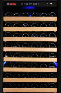 Allavino 24" Wide FlexCount Classic II Tru-Vino 174 Bottle Single Zone Stainless Steel Right Hinge Wine Refrigerator AO YHWR174-1SR20