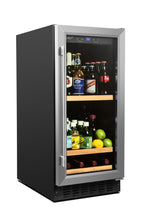 Load image into Gallery viewer, Smith &amp; Hanks 90 Can Beverage Cooler, Stainless Steel Door Trim BEV88 RE100019