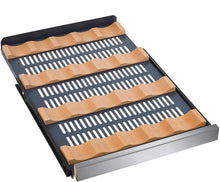 Load image into Gallery viewer, Allavino 15" Wide FlexCount II Tru-Vino 30 Bottle Single Zone Stainless Steel Right Hinge Wine Refrigerator AO VSWR30-1SR20