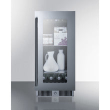Load image into Gallery viewer, Summit 15&quot; Wide Built-In Beverage Center Built-in capable for 15&quot; wide spaces CL156BV