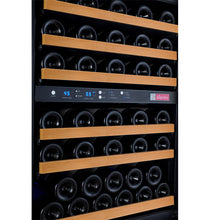 Load image into Gallery viewer, Allavino 24&quot; Wide FlexCount II Tru-Vino 56 Bottle Dual Zone Black Left Hinge Wine Refrigerator AO VSWR56-2BL20