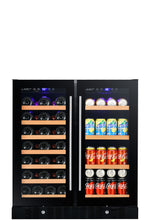 Load image into Gallery viewer, Smith &amp; Hanks Wine &amp; Beverage Cooler, Smoked Black Glass Door BEV176D RE100018