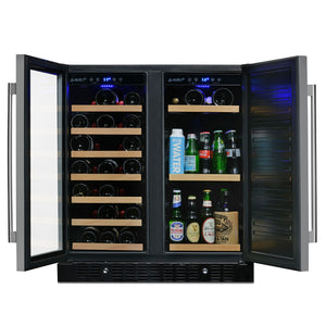 Smith & Hanks Wine and Beverage Cooler, Stainless Steel Door Trim BEV176SD RE100050
