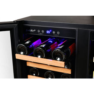 Smith & Hanks Wine & Beverage Cooler, Smoked Black Glass Door BEV176D RE100018