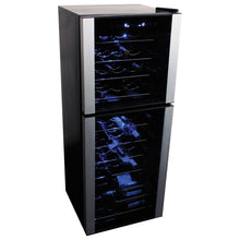 Load image into Gallery viewer, Koolatron 45 bottle Wine Cellar Elite Series Dual Zone Wine Fridge WC45