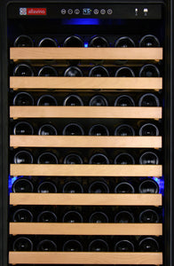 Allavino 48" Wide FlexCount Classic II Tru-Vino 348 Bottle Dual Zone Stainless Steel Side-by-Side Wine Refrigerator BF 2X-YHWR174-1S20