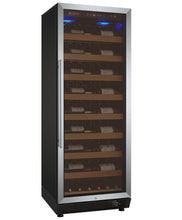 Load image into Gallery viewer, Allavino 24&quot; Wide Vite II Tru-Vino 99 Bottle Single Zone Stainless Steel Right Hinge Wine Refrigerator AO YHWR115-1SR20