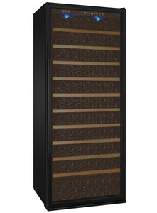 Allavino 32" Wide Vite II Tru-Vino 277 Bottle Single Zone Black Right Hinge Wine Refrigerator AO YHWR305-1BR20