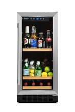 Load image into Gallery viewer, Smith &amp; Hanks 90 Can Beverage Cooler, Stainless Steel Door Trim BEV88 RE100019