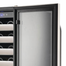 Load image into Gallery viewer, Whynter Elite 33 Bottle Seamless Stainless Steel Door Single Zone Built-in Wine Refrigerator BWR-331SL