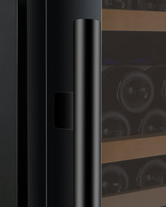 Allavino 47" Wide FlexCount II Tru-Vino 349 Bottle Three Zone Black Side-by-Side Wine Refrigerator BF 3Z-VSWR7772-B20