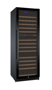 Allavino 24" Wide FlexCount II Tru-Vino 172 Bottle Dual Zone Black Right Hinge Wine Refrigerator AO VSWR172-2BR20