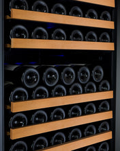 Load image into Gallery viewer, Allavino 24&quot; Wide FlexCount II Tru-Vino 177 Bottle Single Zone Black Left Hinge Wine Refrigerator AO VSWR177-1BL20