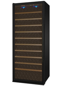 Allavino 32" Wide Vite II Tru-Vino 277 Bottle Single Zone Black Left Hinge Wine Refrigerator AO YHWR305-1BL20