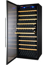 Load image into Gallery viewer, Allavino 32&quot; Wide Vite II Tru-Vino 277 Bottle Single Zone Stainless Steel Left Hinge Wine Refrigerator AO YHWR305-1SL20