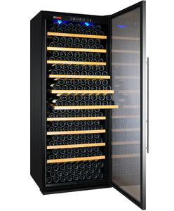 Allavino 32" Wide Vite II Tru-Vino 277 Bottle Single Zone Stainless Steel Right Hinge Wine Refrigerator AO YHWR305-1SR20