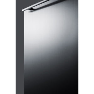 Summit 24" Wide Built-In Outdoor All-Refrigerator Door shelves included for easy storage CL68ROS