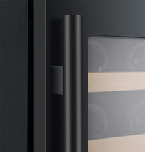 Load image into Gallery viewer, Allavino 24&quot; Wide FlexCount II Tru-Vino 56 Bottle Single Zone Black Left Hinge Wine Refrigerator AO VSWR56-1BL20