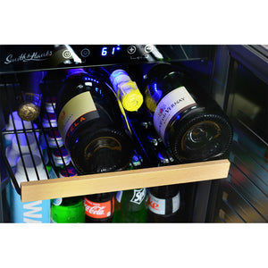 Smith & Hanks Wine and Beverage Cooler, Stainless Steel Door Trim BEV176SD RE100050